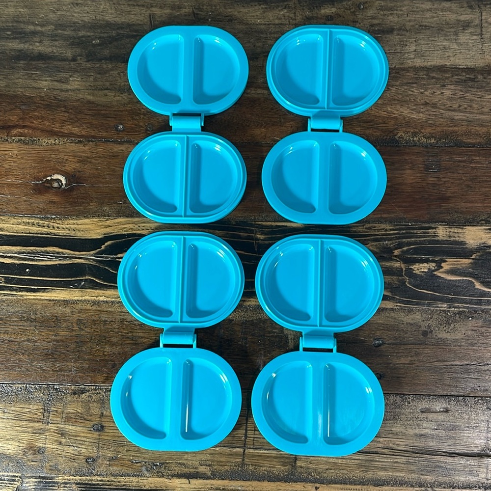 Perogy presses - set of 4.  Made in Canada. Plastic.